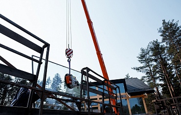 Монтаж стекла компанией АРЛИФТ